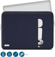 Laptoptasche 14 Zoll Hülle Wasserabweisend Dunkelblau Laptop