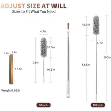 Teleskop Staubwedel 254cm, extra lang, waschbar, biegbar