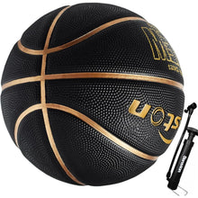 Senston Basketball Größe 7 mit Pumpe Anti-Rutsch Grip