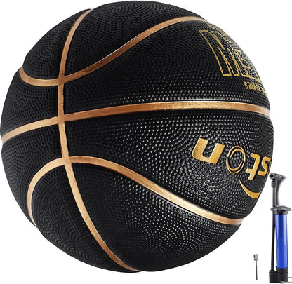 Senston Basketball Größe 7 mit Pumpe und hervorragendem Grip