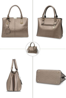 Pahajim Damen Henkeltasche PU Leder Umhängetasche Modern mit