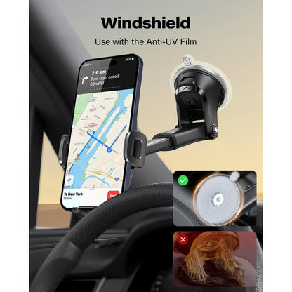 Handyhalterung Auto 360° Saugnapf für iPhone & Samsung