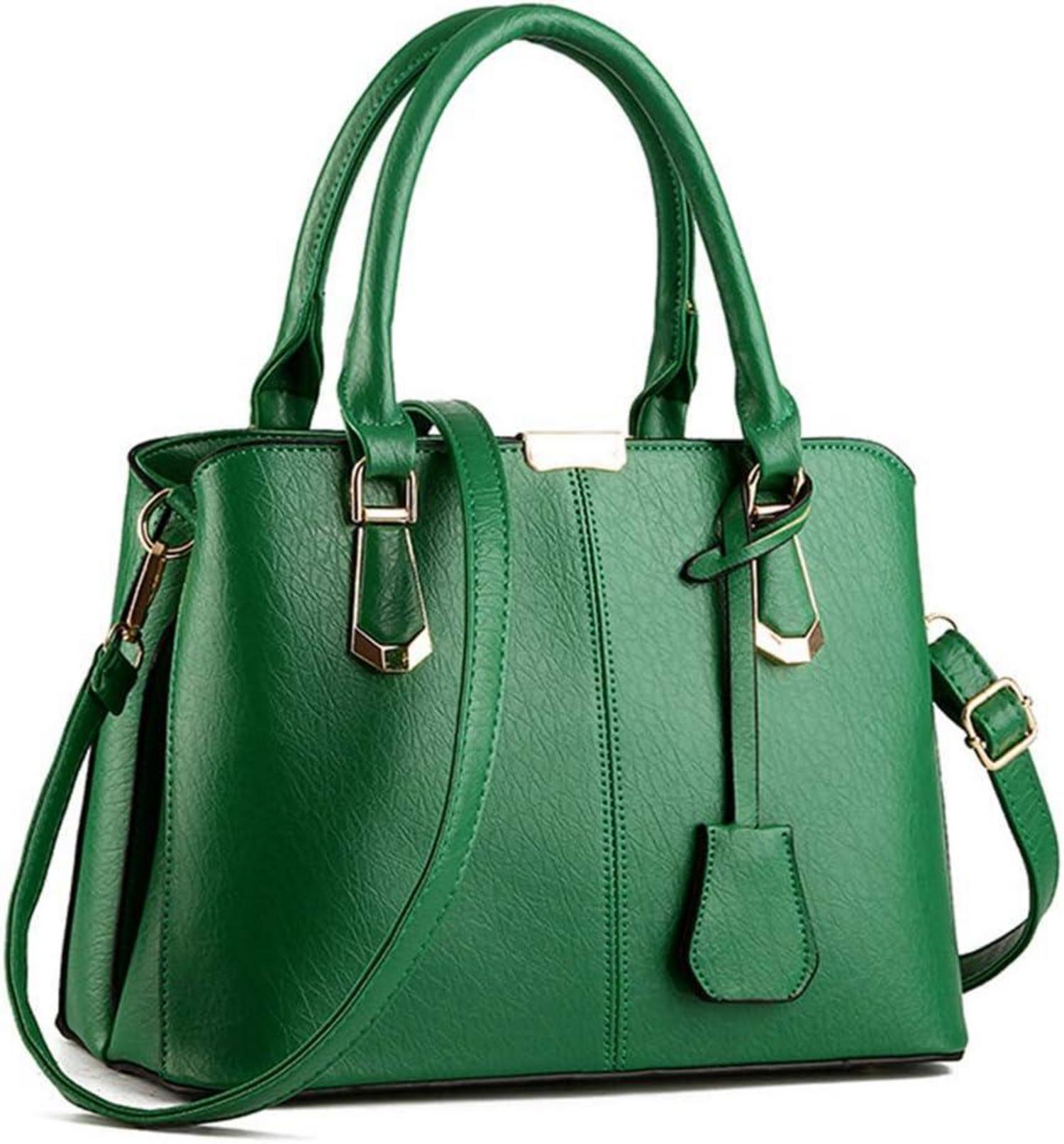 Damen Henkeltasche Umhängetasche Handtasche PU Leder Tote Modern Große