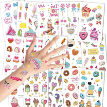 Konsait Kinder Tattoos Set - 176 Stück Kuchen Bonbon