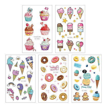 Konsait Kinder Tattoos Set 176pcs Mädchen Geburtstag Mitgebsel