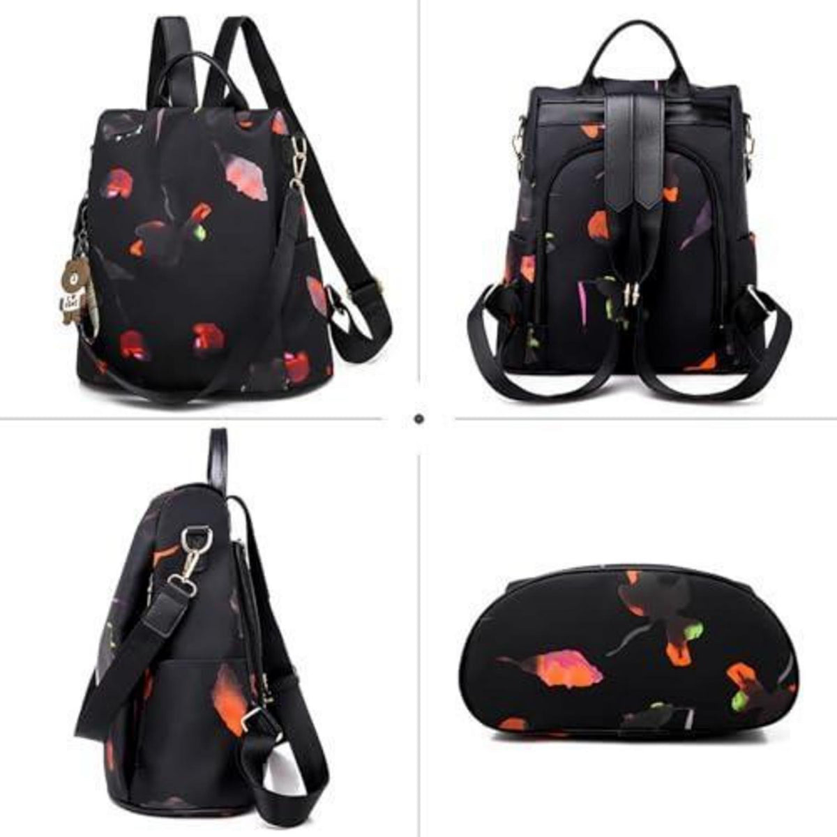 Wasserdichter Anti-Diebstahl Rucksack Damen – Cityrucksack Schmetterling