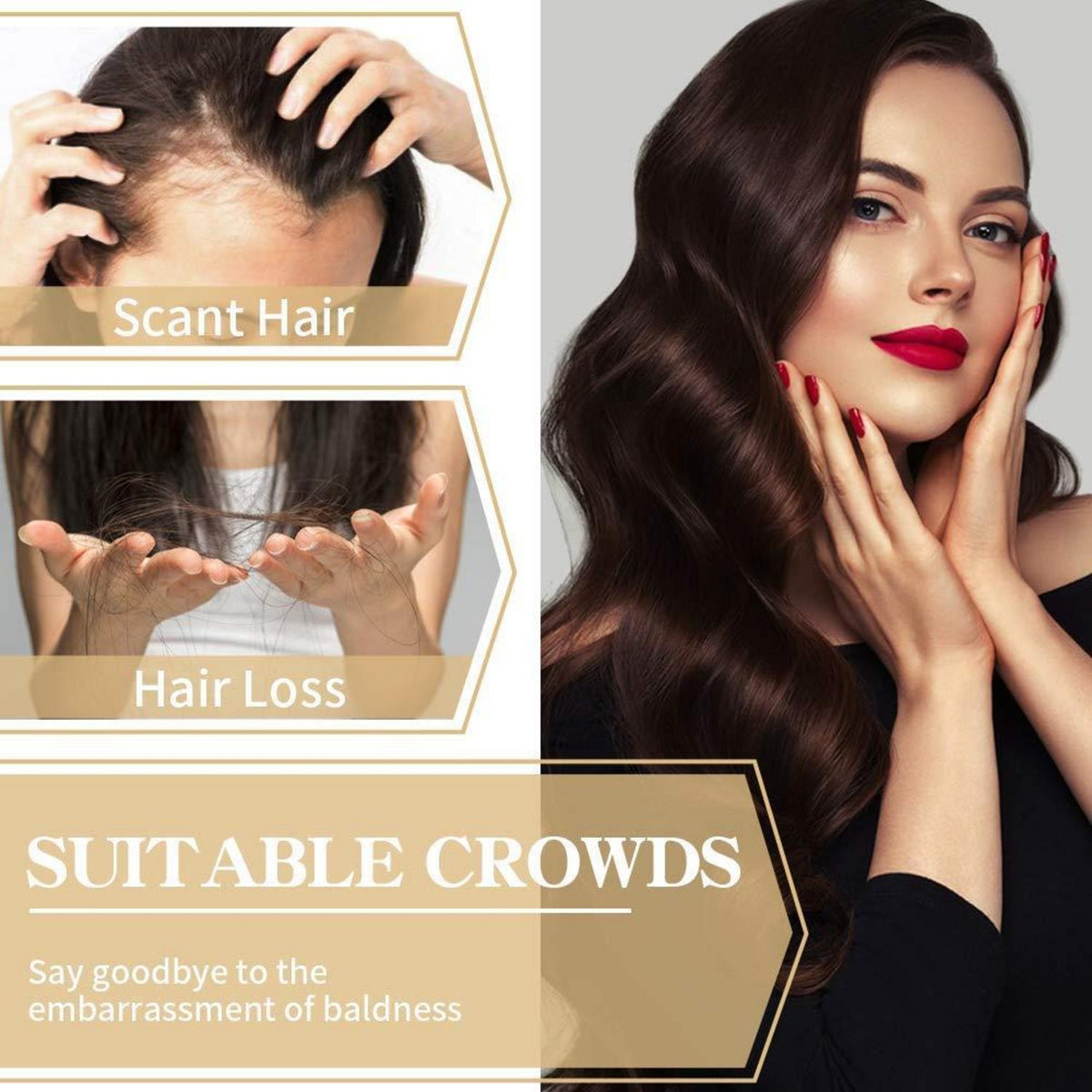 Haarnetz Wig Caps Beige Perückenzubehör 12 Stücke