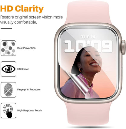 6 Stück Schutzfolie für Apple Watch Series 8/7 45mm SE 2/6/SE/5/4
