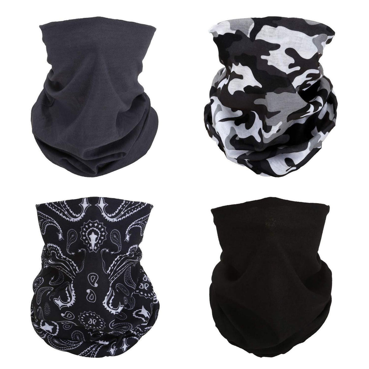 Multifunktionstuch Herren 8er Set atmungsaktiv & dehnbar