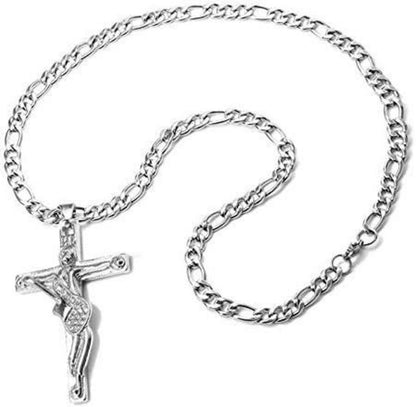 Kreuz Johnny Hallyday Anhänger Halskette Gitarre Geschenk