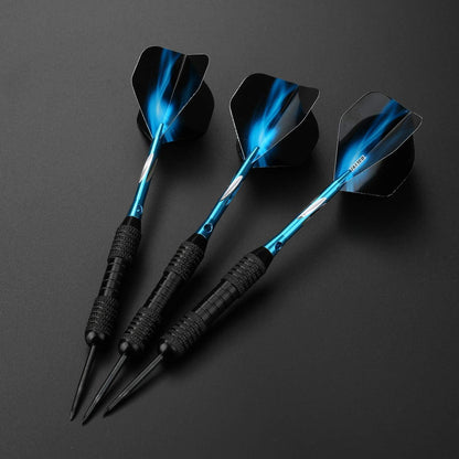 Dartpfeile Set 22g Stahlspitze Steeldarts Metallspitze 3er