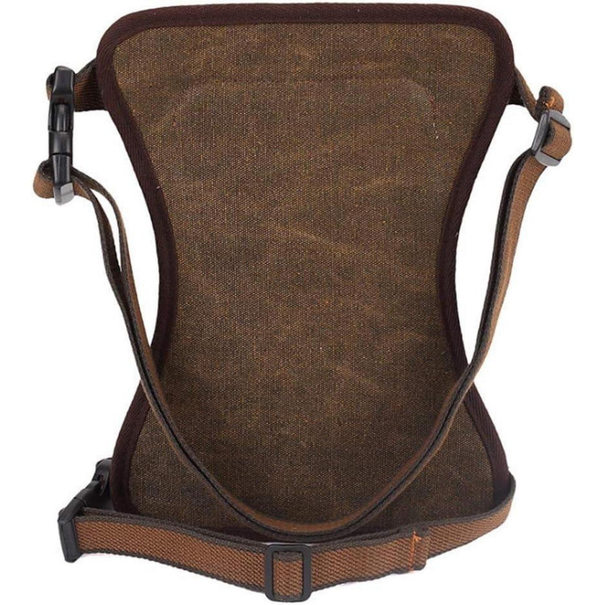 Motorrad Beintasche Canvas Reitertasche Braun – Vielseitige Hüfttasche
