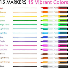 Shuttle Art Whiteboard Marker Set, 15 Farben, feine