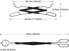 Amagabeli 66cm Kaminzange Schwerlast Brennholzzange
