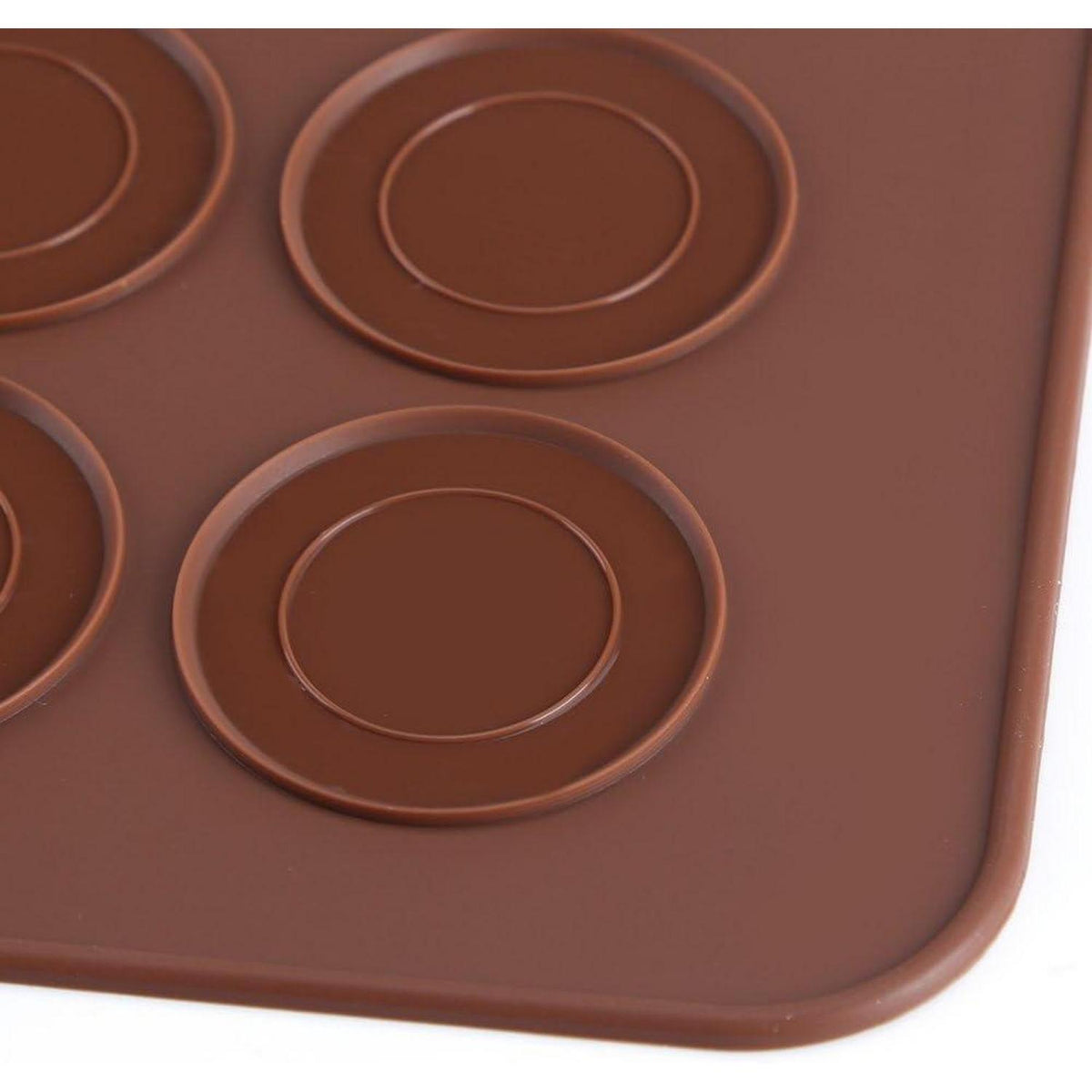 Silikon Macaron Backmatte 48 Kavitäten - Für perfekte Makronen