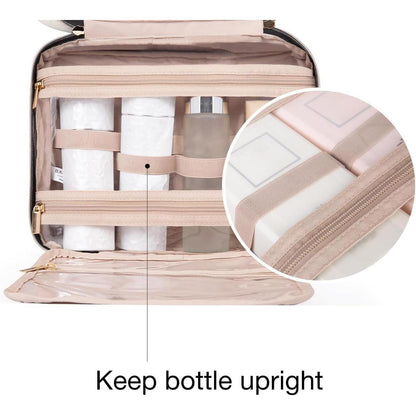 Kulturbeutel Reisetasche mit Haken, wasserabweisend, Makeup