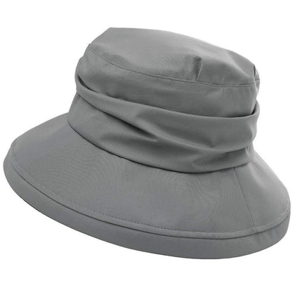 Faltbarer Regenhut Damen wasserdicht mit Kinnband & UPF50+