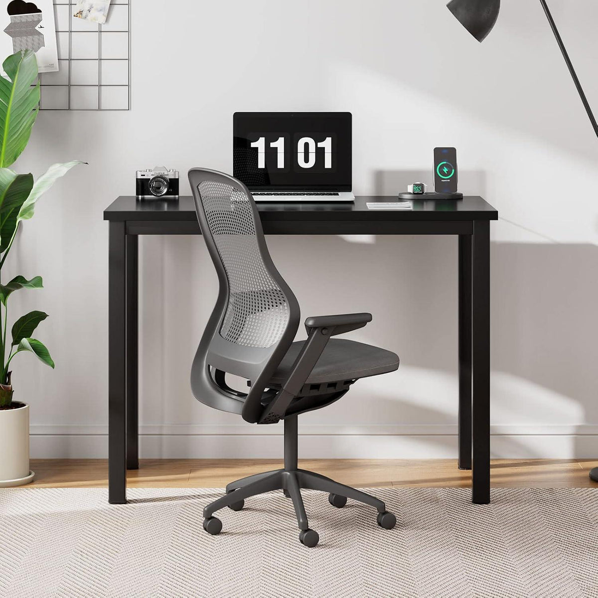 Computertisch Schreibtisch 80x40x75cm PC Büro Workstation Esstisch