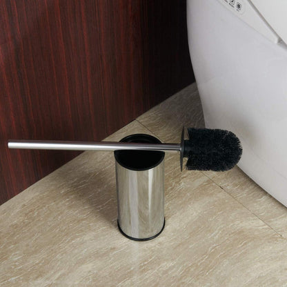 Edelstahl WC-Bürstenhalter rund, freistehend für Badezimmer