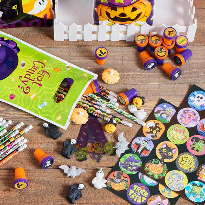 JOYIN 144-teiliges Halloween Briefpapier Geschenkset für Kinder