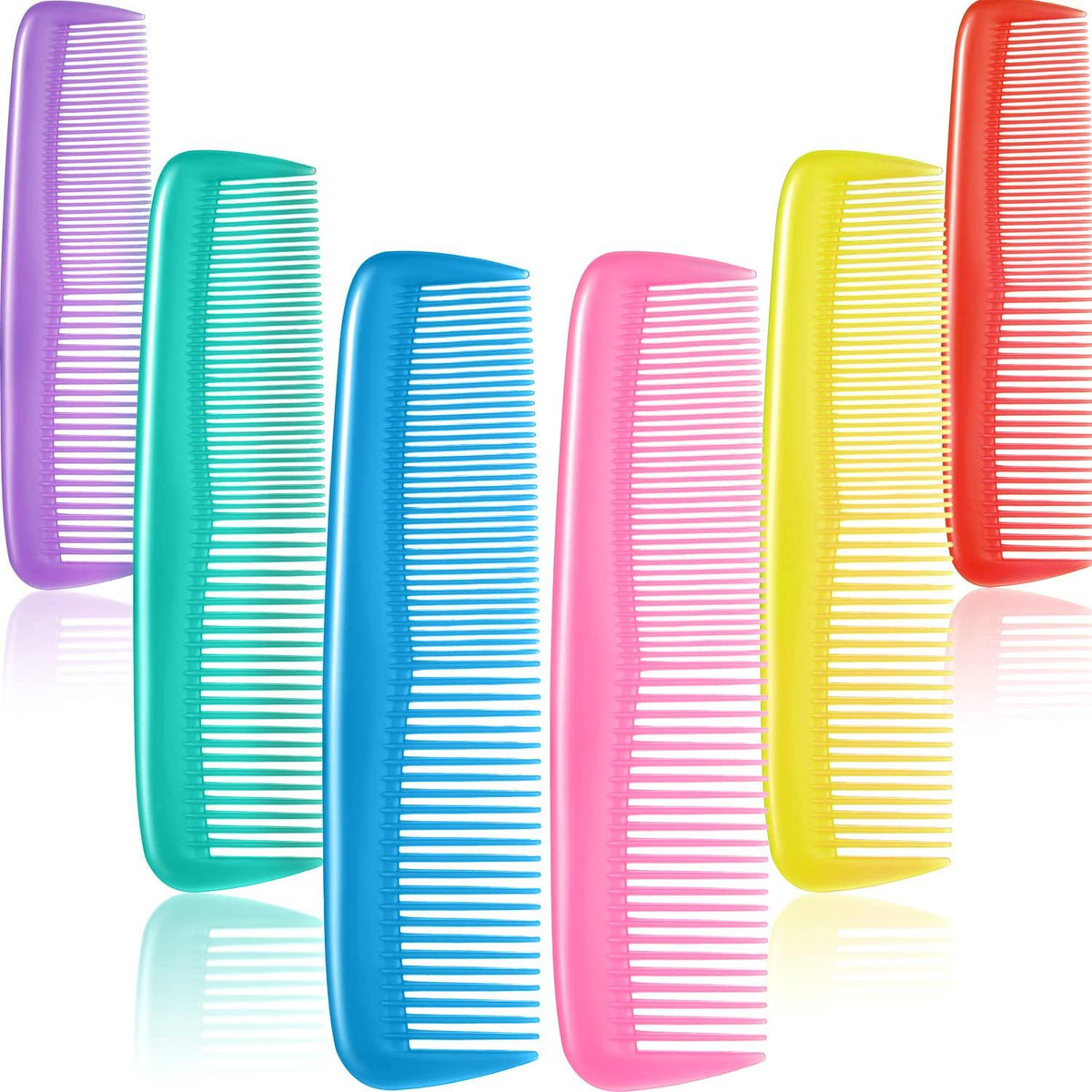 12er Set Bunte Haarkämme für Damen und Herren