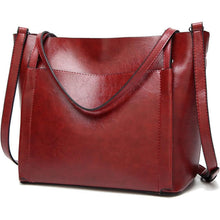 Damen Groß Shopper Handtasche PU-Leder Schultertasche