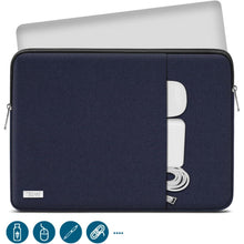 TECOOL 15,6 Zoll Laptop Tasche Dunkelblau - Stoßfestes