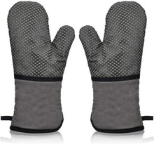 AYADA Ofenhandschuh Hitzebeständig BBQ Grillhandschuhe Silikon