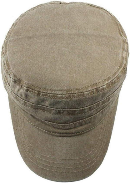 UAOOK Premium Army Cap Military Style Armee Hut Sommer Baumwolle