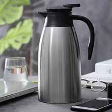 Thermoskanne 2l Edelstahl Tee Kaffee Isolierkanne Doppelwand