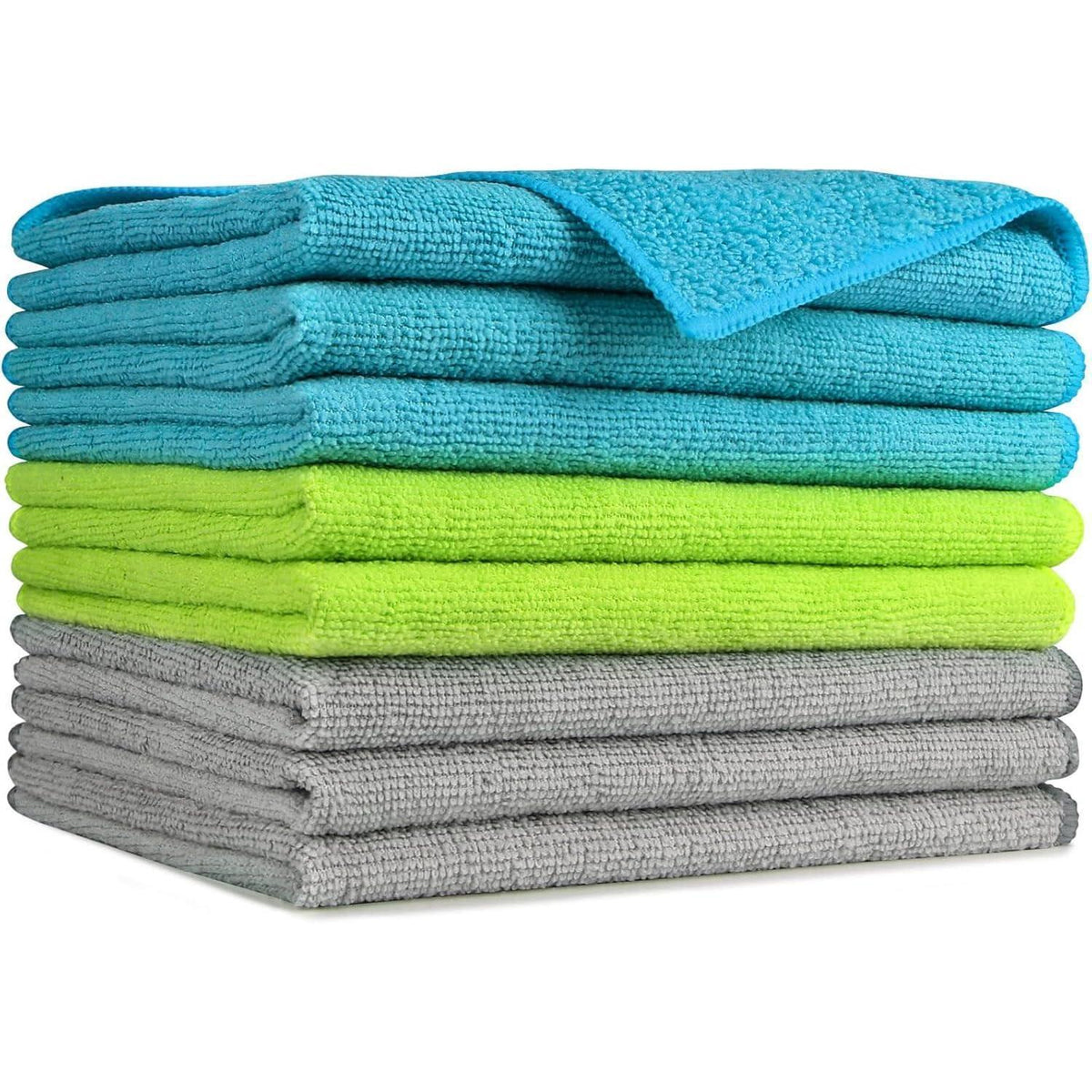 Mikrofaser Reinigungstücher 8er Set – Weich, Fusselfrei & Vielseitig