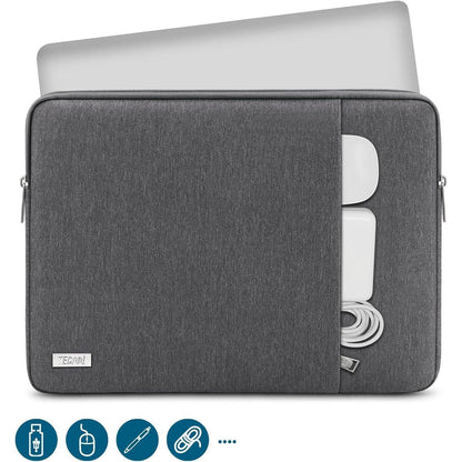Laptoptasche 14 Zoll Wasserdicht Schutzhülle Sleeve, Dunkel
