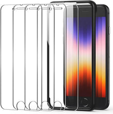 Panzer Schutz Glas iPhone SE 2020 4 Stück 9H Härte Klar Schutzglas
