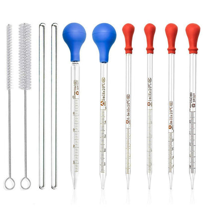 Glas Pipetten Set Tropfpipetten Labor Lebensmittel Medizin