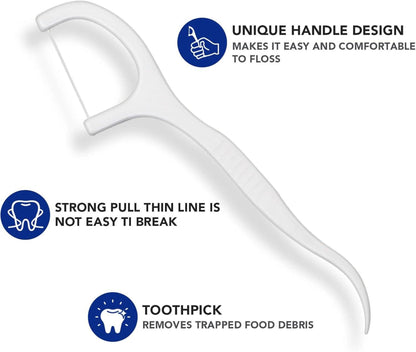 Zahnseide Sticks Einwegzahnseide Dental Floss Interdental Flosser 300