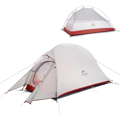 Leichtes Naturehike Cloud up 1 Person Rucksack Zelt für