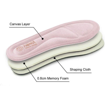 Memory Foam Einlegesohlen Damen Rosa Gr. 40