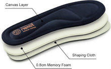 Memory Foam Einlegesohlen für Damen und Herren - Weiche