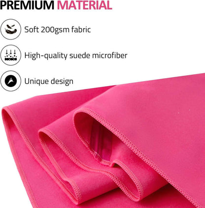 Mikrofaser Handtuch Ultra Leicht Schnelltrocknend Fuchsia XXL