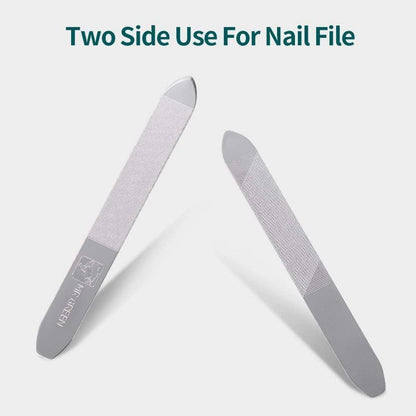 Maniküre Set mit tragbarem Etui - Geschenk für Nagelpflege