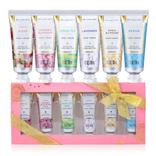 Handcreme Set Feuchtigkeitsspendend 6er Pack mit Düften