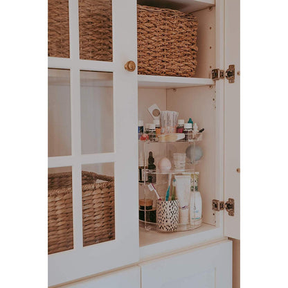 Großer Acryl Make-up Organizer mit 360° Drehung & 8 Ebenen