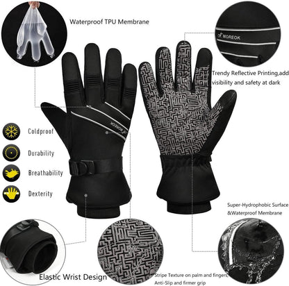 Winterhandschuhe -30°F 3M Thinsulate Wasserdicht Touchscreen