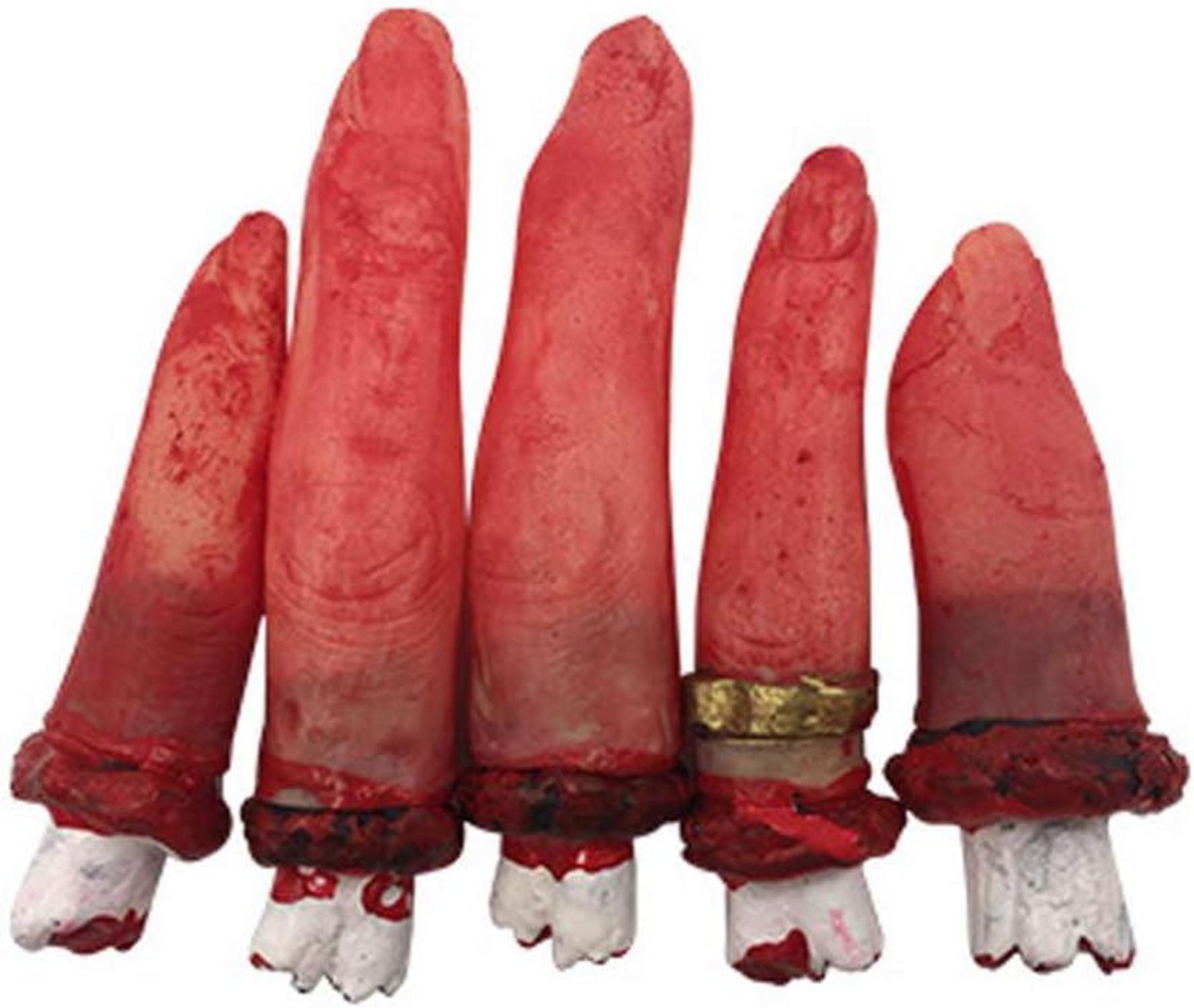 Halloween Blut Requisiten Gefälschte Gruselige Abgetrennte Körperteile