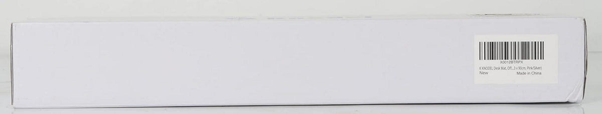Upgrade Knodel Tischunterlage PVC-Leder 90x43cm wasserdicht doppelseitig Rosa/Silber