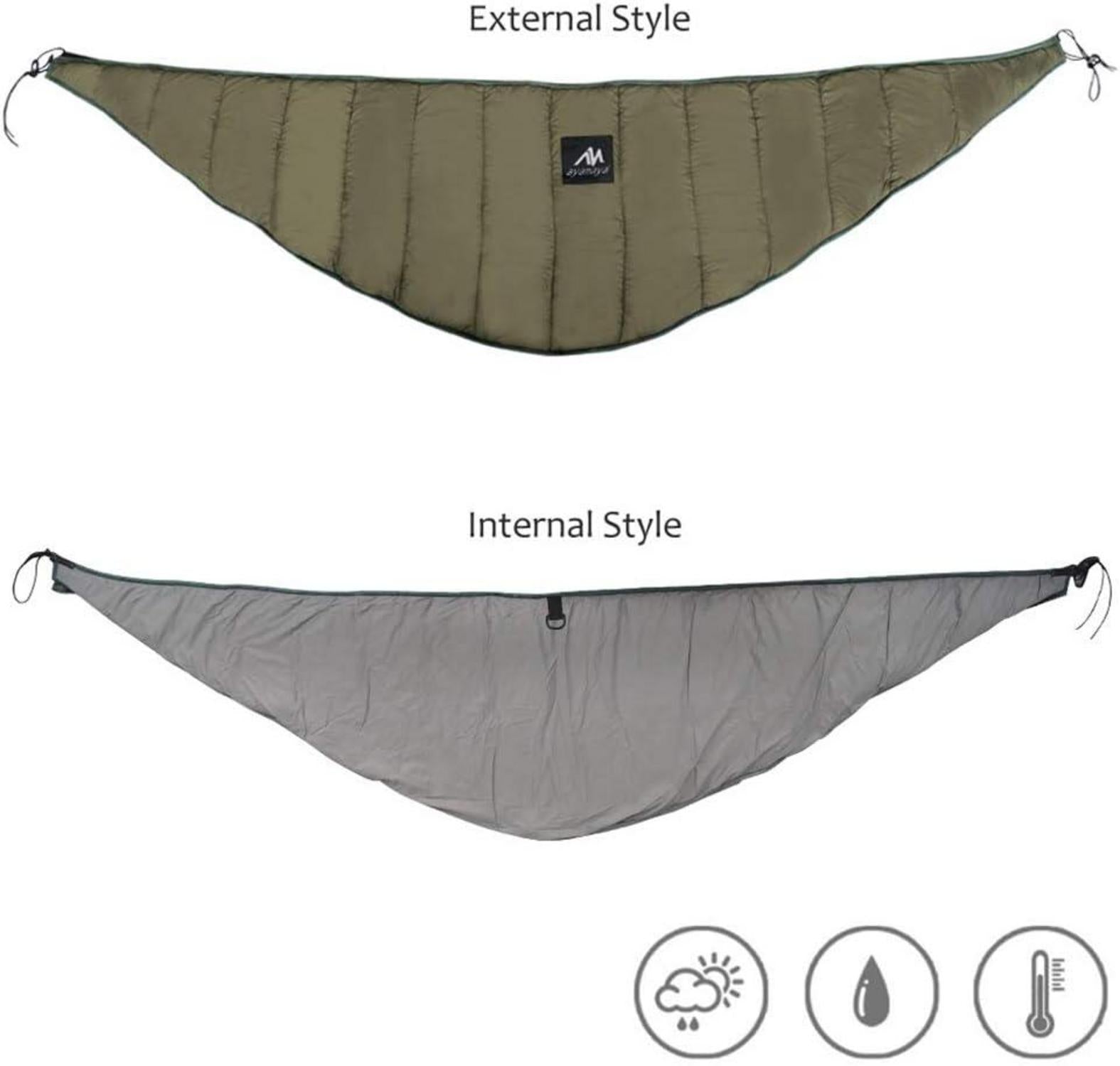Hängematte Underquilt Isomatten Underkilt Baumwolle Winterschlafsack