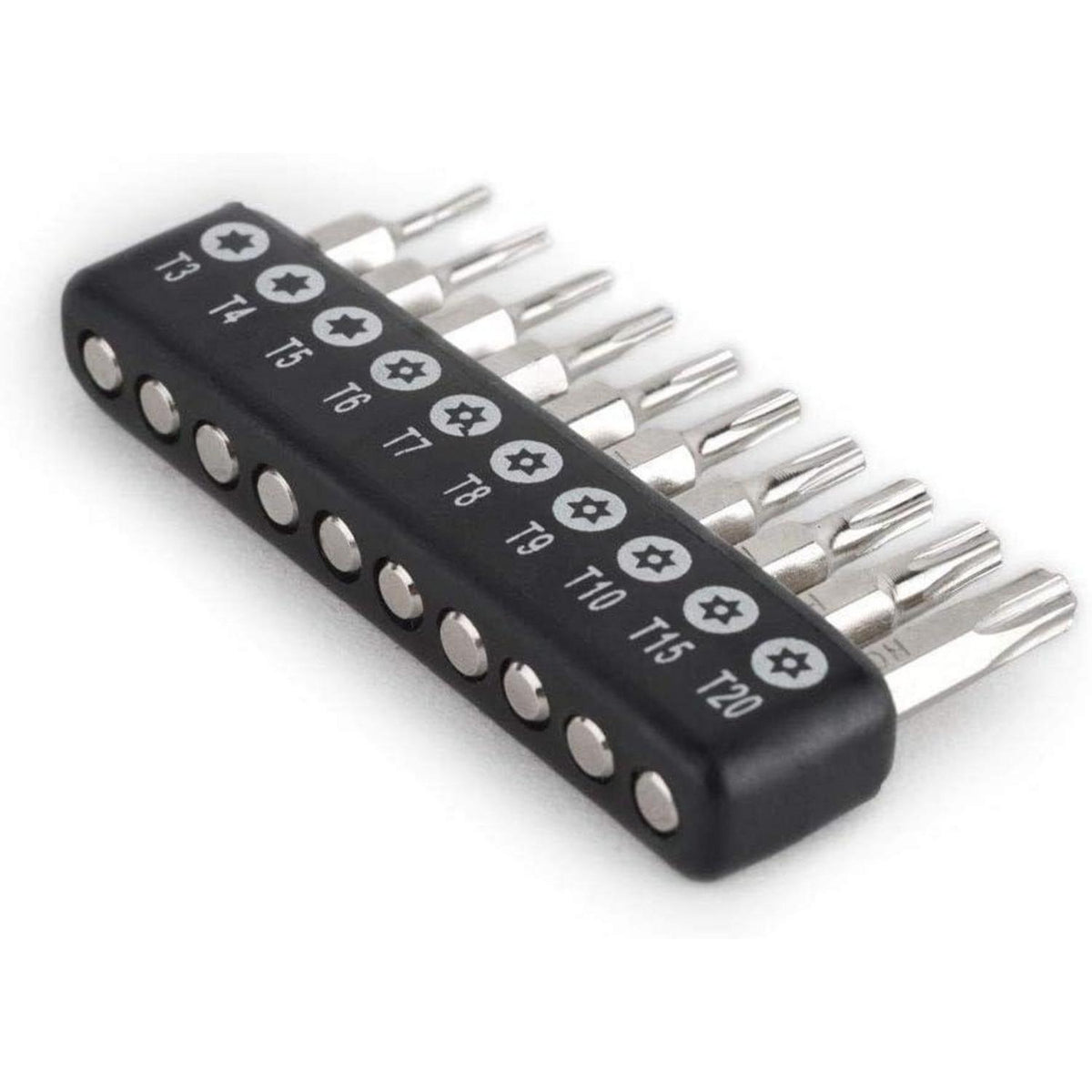 10er Torx Schraubendreher Bit Set 4mm Sechskantschaft CR-V Stahl T3-T20