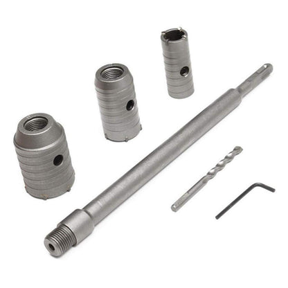 Kernbohrer-Set SDS Plus 30-50mm für Mauerwerk, 350mm