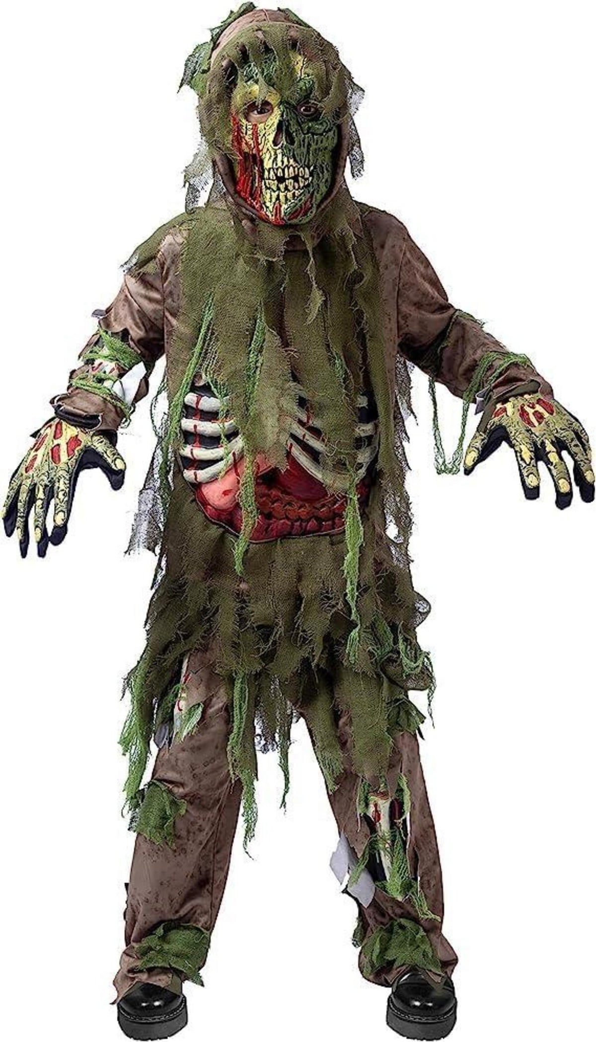 Spooktacular Creations Swamp Deluxe Zombie Kostüm für Halloween Kids