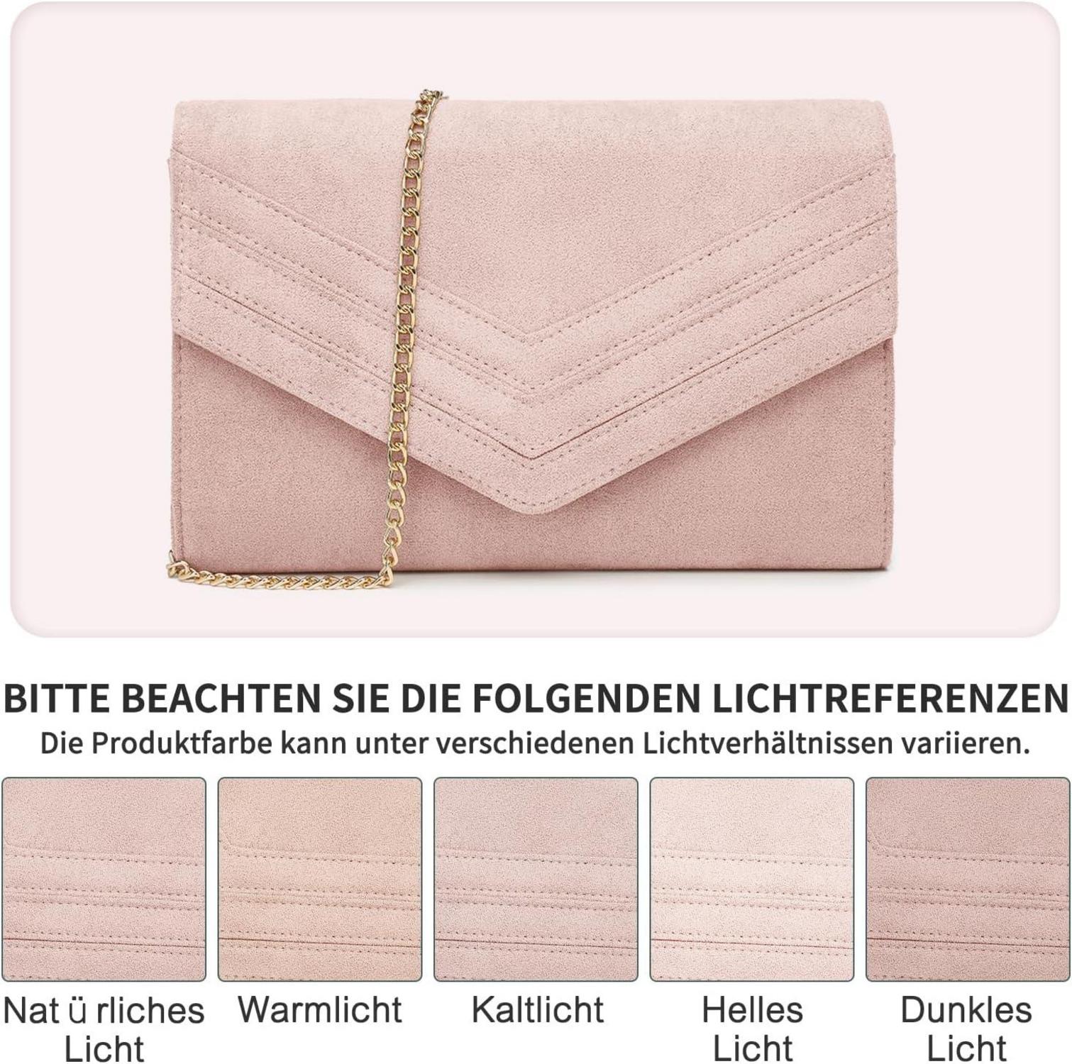 Miss Lulu Clutch Damen Envelope Abendtasche Elegant